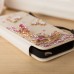 iPhone 6 6s Plus 5.5 - Handmade Bling Bling Crystal PU Leather Flip Protective Cover Case Wallet
